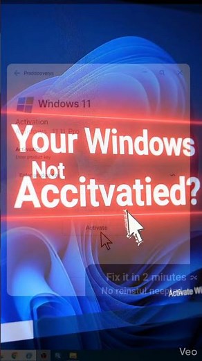 Fix “Activate Windows” in 2 Minutes ⚡