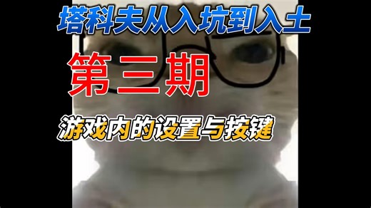 游戏内的设置与按键（逃离塔科夫从入门到如土第三期）