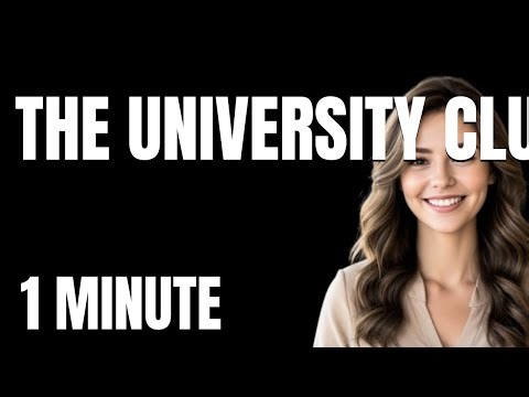 The Ultimate The University Club of Chicago Tutorial From Zero to Pro in 1 Minute