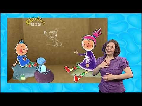 CBeebies | Sign Zone: Pinky Dinky Doo - S01 Episode 27 (Pinky The Pet)