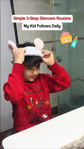 Kids Skincare Routine | Simple 3-Step Daily Skin Care for Children