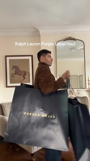 Ralph Lauren Purple Label Haul: Luxury Men's Fashion