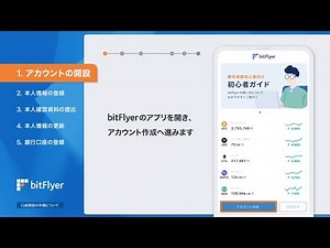 【bitFlyer】アカウント開設について ①