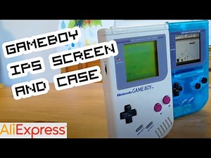 CHEAP GAMEBOY UPGRADE! IPS Display And Case Review