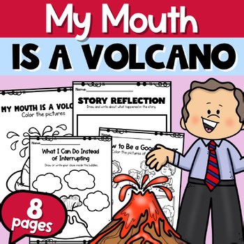 My Mouth Is a Volcano Activities|My Mouth is a Volcano Book Companion Activities
