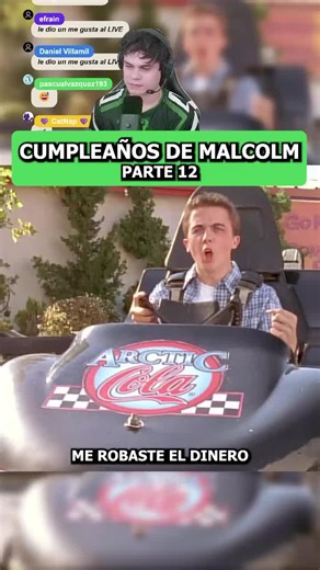 Malcolm y Reese en una carrera de go-karts épica