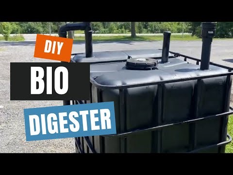 DIY / Homemade Bio Digester ( Bio Gas Series )￼