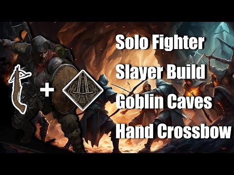 Hand Crossbow on Slayer Fighter IS ACTUALLY STRONG? | Solo Fighter Gameplay | Dark and Darker