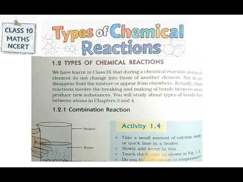 Types of Chemical Reactions | Combination Reaction | Class 10 Science | NCERT part 2