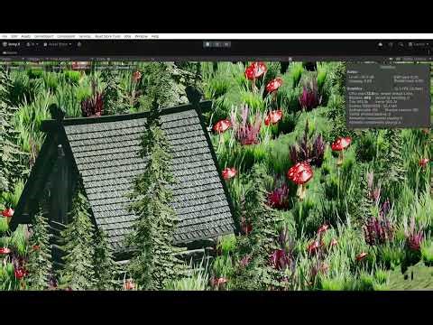 Foliage Instancer work on zoom in detail
