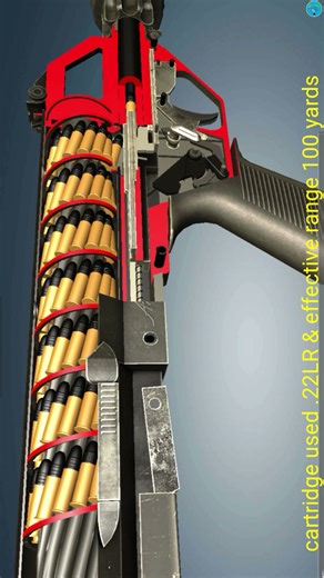 calico M100 carbine.