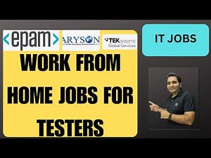 WFH Testing Jobs | Manual Testing| QA Jobs| Rd Automation Learning