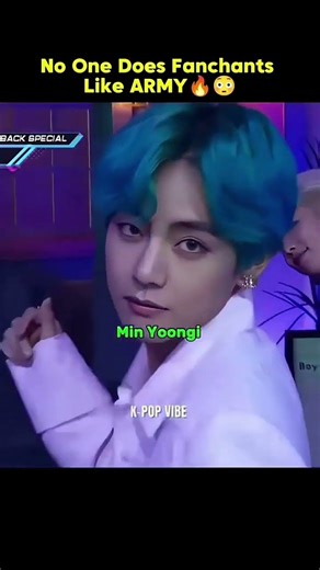 No one does fanchants like ARMY 💜