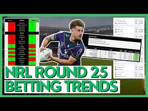 Betting Trends & Predictions Round 25 | 2025 NRL Season
