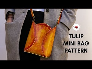 How to Make the Tulip Mini Bag (Pattern in Description)