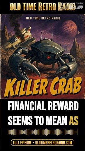 CBS Radio Mystery Theater - "Killer Crab" (Old Time Radio, 1982) | CBS Radio Mystery Theater |...