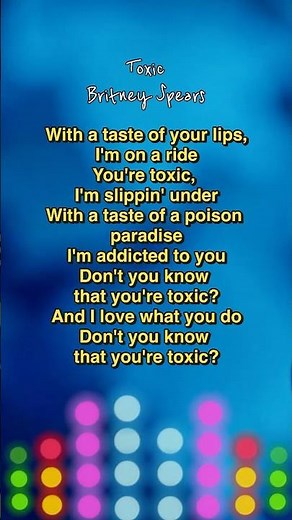 Toxic - Britney Spears | karaoke songs with lyrics | Sing Along | 톡식
