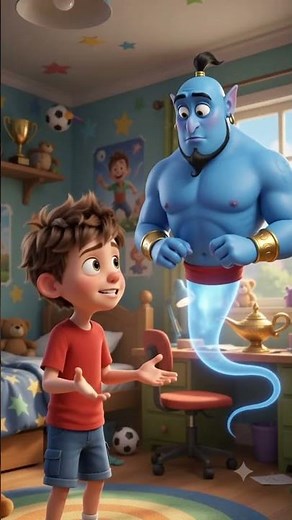 Genie is on Break?! 😂 Lamp Magic Gone Wrong! #shorts