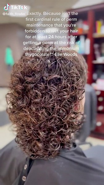 Pov: you’re my client and you got a perm. this is how i tell you not to wash your hair for the next 24 hours. JK I RECCOMEND 48-72 HOURS!! Also @htx_kaleb Zach is trying to take your place with best mullet… #fyp #OLAFLEX #DoritosDareToBeBurned #viral #funny #beauty #mullet