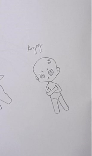 how to draw body angry 😡 expression Tutorial #drawing#howtodraw#sketch#tutorial#art