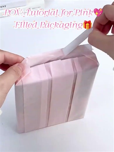 💖🎁Tutorial for Pink-Filled Packaging