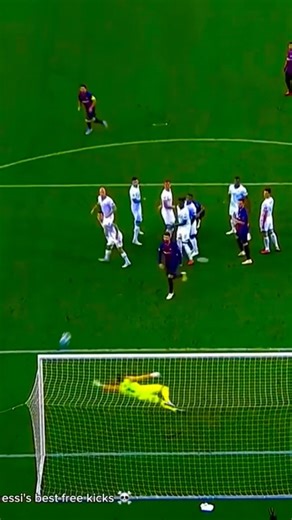 Messi Best Free kicks par 3 #messi #fcbarcelona #freekick #cr7 #shorts #viral #mls