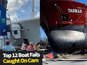 732K views · 5.5K reactions | Top 12 boat fails...well that wasn't supposed to happen!  | Newsflare | Facebook