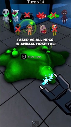 TASER VS ALL NPCS IN ANIMAL HOSPITAL!