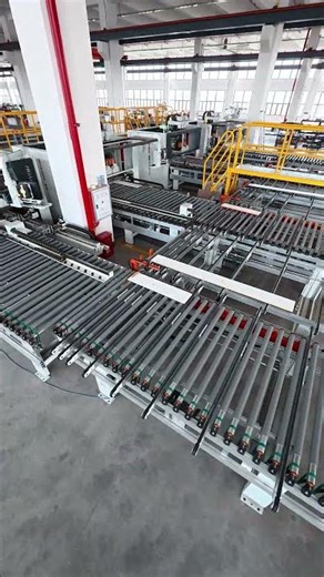 HUAHUA 4sets CNC drilling machine line with temporary storage #machine