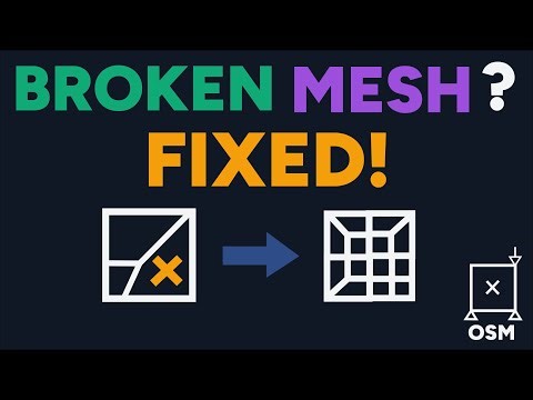 HOW to Fix a Broken FEM Mesh: Quad Remeshing Tutorial