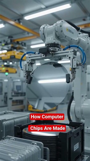 How Computer Chips Are Made 💻 | Amazing Factory Process