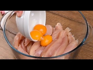 Chicken strips: how to make them crispy outside and tender inside!