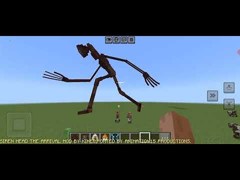Siren Head the Arrival with Minecraft Java Edition by The Gamer rudraxgame
