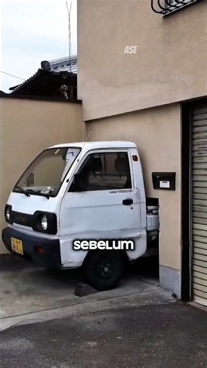 clever Japanese trick in utilizing limited space to...