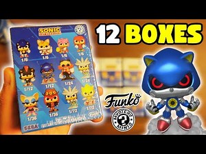 12 Sonic the Hedgehog Funko Mystery Mini Figures | Unboxing New 2025 Sonic the Hedgehog Toys