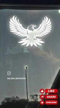 JCB Full Modified 🔥 Eagle + Lion Sticker + Black Film | As Mahi Modification.like share