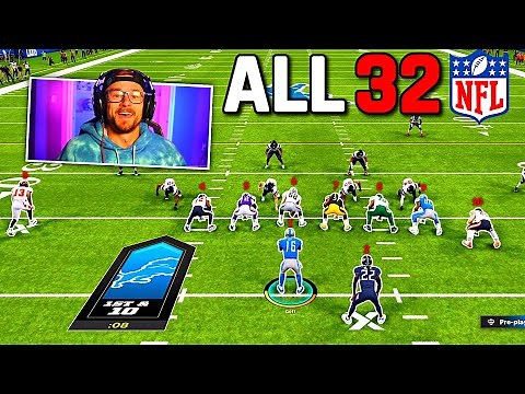 WINNING WITH ALL 32 NFL TEAMS IN MADDEN 22! EP1 - NFC North