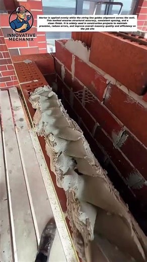 Perfect Brick Alignment Trick | Mason String Line Technique