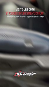 21 reactions | Come visit us at the St. Cloud Sportsmen's Show this Friday through Sunday at the River's Edge Convention Center. We will now have 4 highly customized vehicles on display and hope you can make it out and chat about your next vehicle project! | Automotive Concepts | Facebook