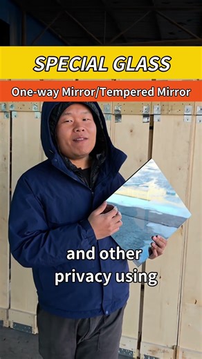 Where to use one way mirrors? #onewaymirror #temperedmirror #specialmirror