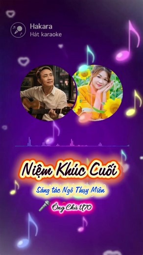 Có những bài hát nghe một lần là thấy cả một trời kỷ niệm. “Niệm Khúc Cuối” của nhạc sĩ Ngô Thụy Miên là một bài như thế. 🎶 Hôm nay ông chú lại có dịp song ca, hát chậm một chút, tình một chút… còn hay tới đâu thì xin nhường cho cô chú anh chị nghe rồi chấm điểm giùm! 😄 Tuổi này hát karaoke không mong thành ca sĩ, chỉ mong có người cùng hát, có người cùng nghe và cùng vui với nhau. 🎤 Ông chú U70 vẫn còn mê karaoke lắm! #OngChuU70 #Karaoke #Hakara #Bolero #NhacTruTinh