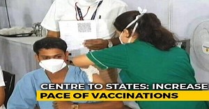 Need To Increase Pace Of COVID-19 Vaccinations: Centre To States |
