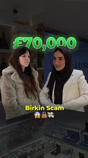 Hermès scam alert 🚨 She paid £23,000 for a “Birkin”… and it turned out to be fake 💔👜 This is why buying from a trusted seller matters. #FYP #LoveLuxury #Hermèsbags #Luxurybags