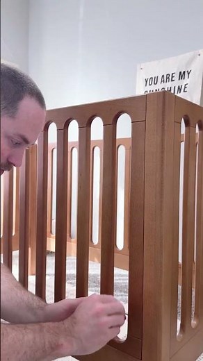 Newton Galileo Baby Crib & Breathable Mattress 👶 | Easy Assembly