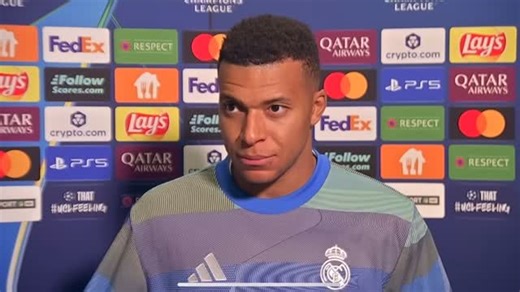 🐨🥐 | @k.mbappe post match interview in ENG ❤️ 🏷️: #KylianMbappé #Mbappé #KylianMbappe #Mbappe #RealMadrid | Instagram