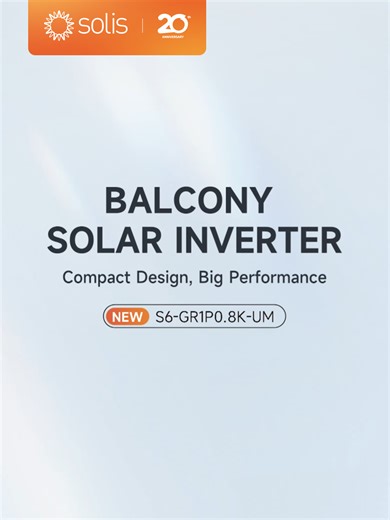 Hey there, energy enthusiasts and curious minds! We're excited to introduce you to a magical addition to your home — the Solis 𝐒𝟔-𝐆𝐑𝟏𝐏𝟎.𝟖𝐊-𝐔𝐌 inverter. Check out this video to see how this amazing device effortlessly turns sunlight into electricity, making your home more energy-efficient and eco-friendly. Discover the simplicity of its plug-and-play installation, its smart monitoring features, and how it keeps your appliances running smoothly with green energy. #solisinverter #SolarEn