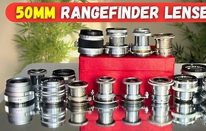 15颗50mm旁轴镜头大对比 再见吧镜头炫光_哔哩哔哩_bilibili