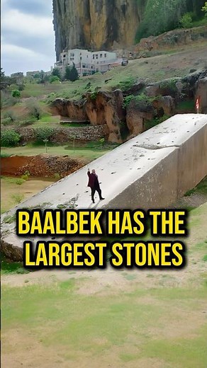 How Did The Ancients Move this Massive Megalithic Stone at Baalbek #mystery #history #joerogan #jre