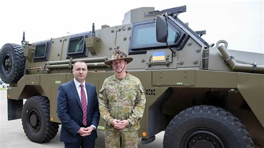 Bushmaster: The Australian armoured vehicle saving Ukrainian lives in war