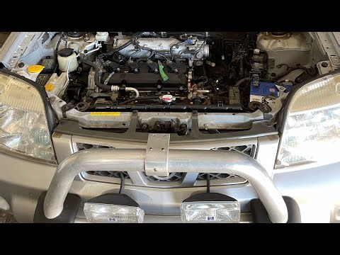 2001 to 2007 Nissan x trail 2.5lt engine swap advice video